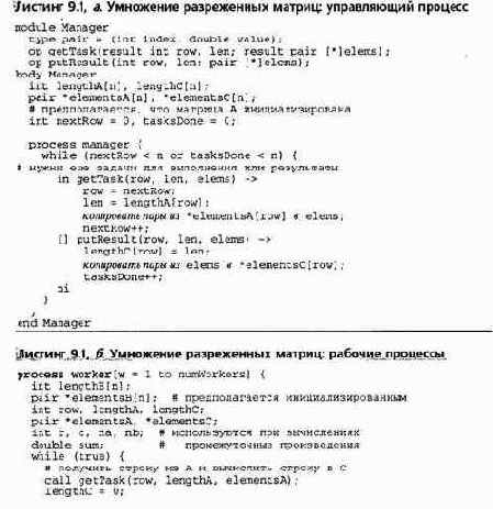 Управляющий-рабочие (распределенный портфель задач)